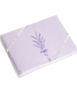 Europa Lavender Silk Sleep Pillow Hand Painted