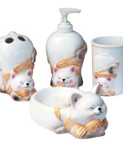 cat bath set