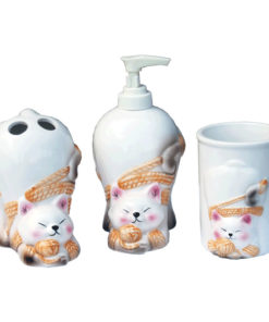 cat bath set 3pcs