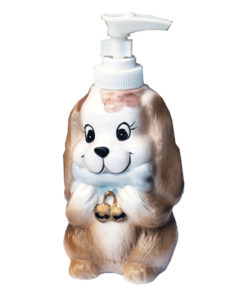 dog lotion bottle