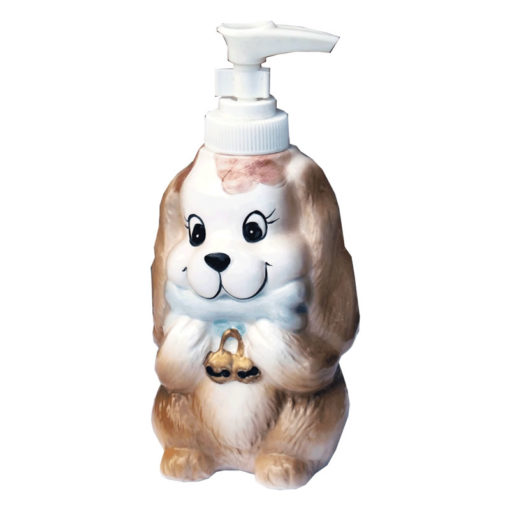 dog lotion bottle