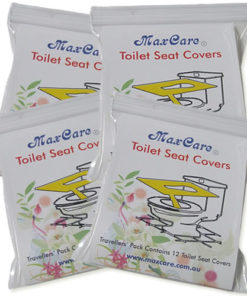 maxcare toilet seat covers 4 pck