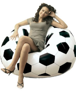 giant inflatable soccer chair portable outdoor garden sofa couch