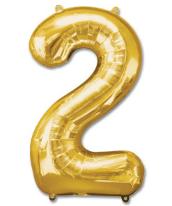 jumbo foil balloon gold letter 2