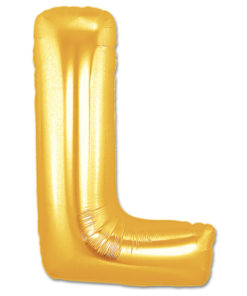 jumbo foil balloon gold letter l