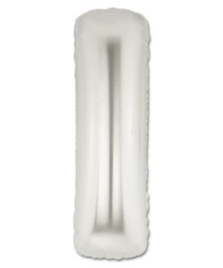 jumbo foil balloon silver letter i