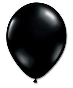 latex ballon black