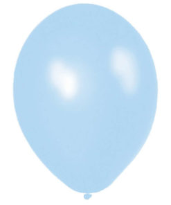 latex ballon light blue