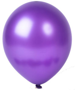 metallic balloons purple