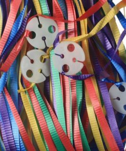 pre tied ribbon clips multiple color